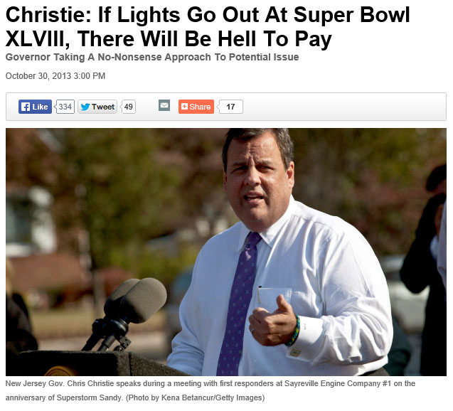 Chris Christie - Hell to Pay