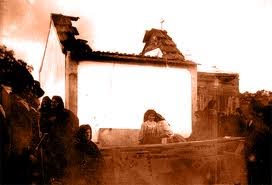 The Fatima chapel was bombed by local Freemasons