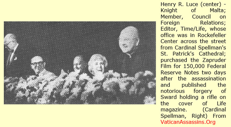 Freemason Cardinal Spellman laughs, jokes with other Masonic friends