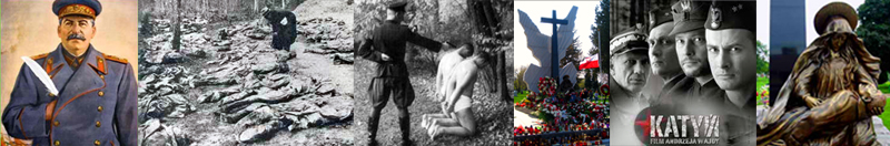The Katyn Massacre by Jew Josef Stalin