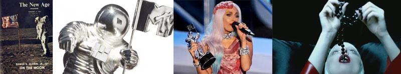 Lady Gaga eats Rosary