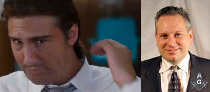 Freemason John Petti from the Mr Nobody Movie
