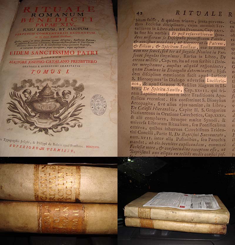 Rituale Romanum 1757 - Spiritum Sanctum