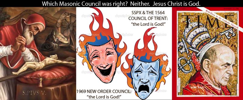Two faced controlled opposition at the Council of Trent