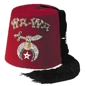 Shriner Fez hat