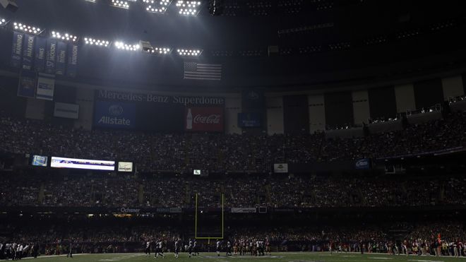 Super Bowl XLVII power outage