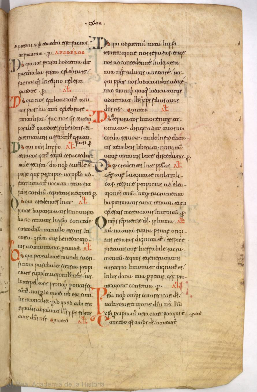 Missale Romanum from 1225 scan 323