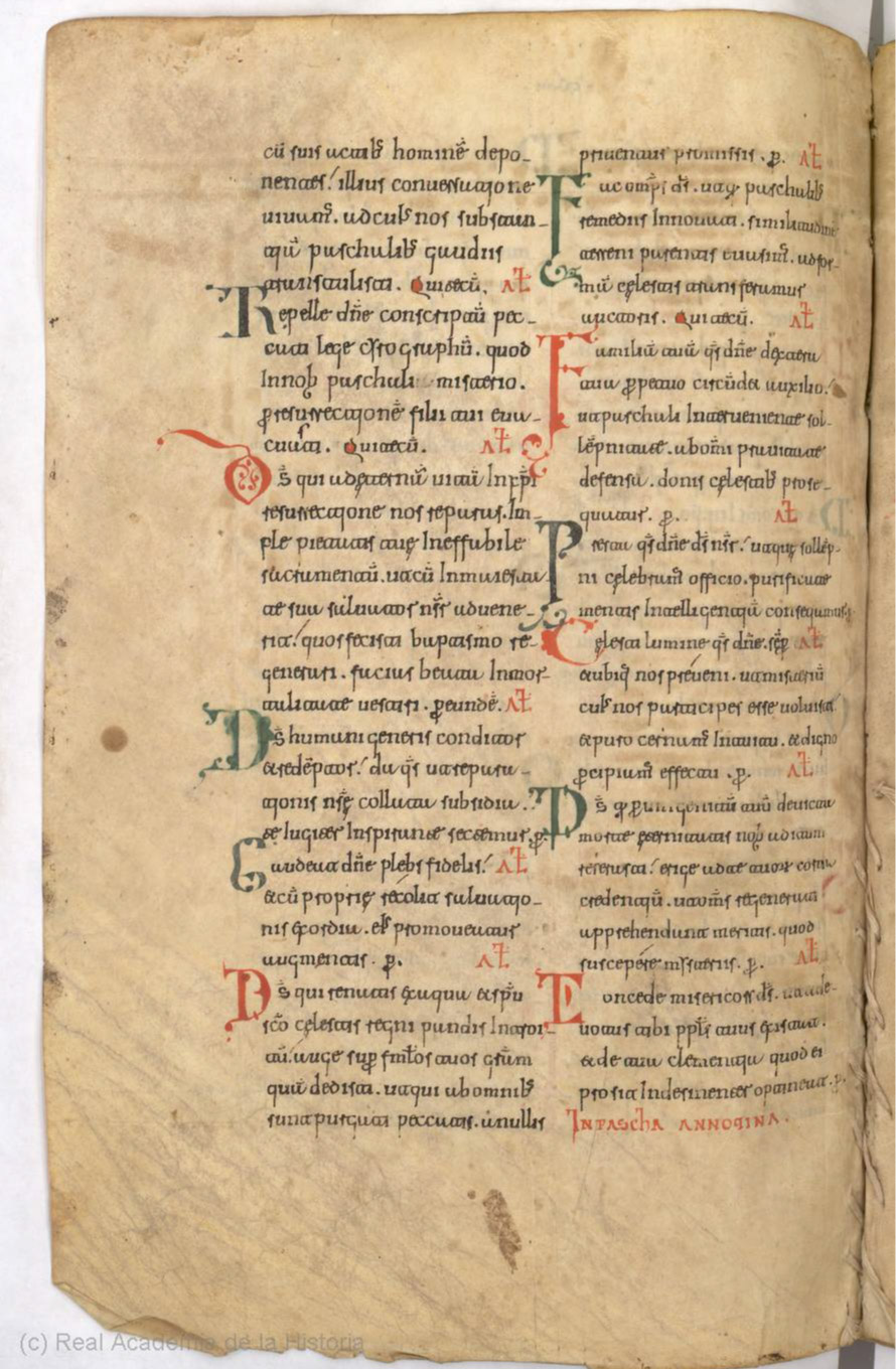 Missale Romanum from 1225 scan 324