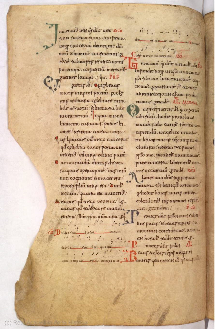 Missale Romanum from 1225 scan 516