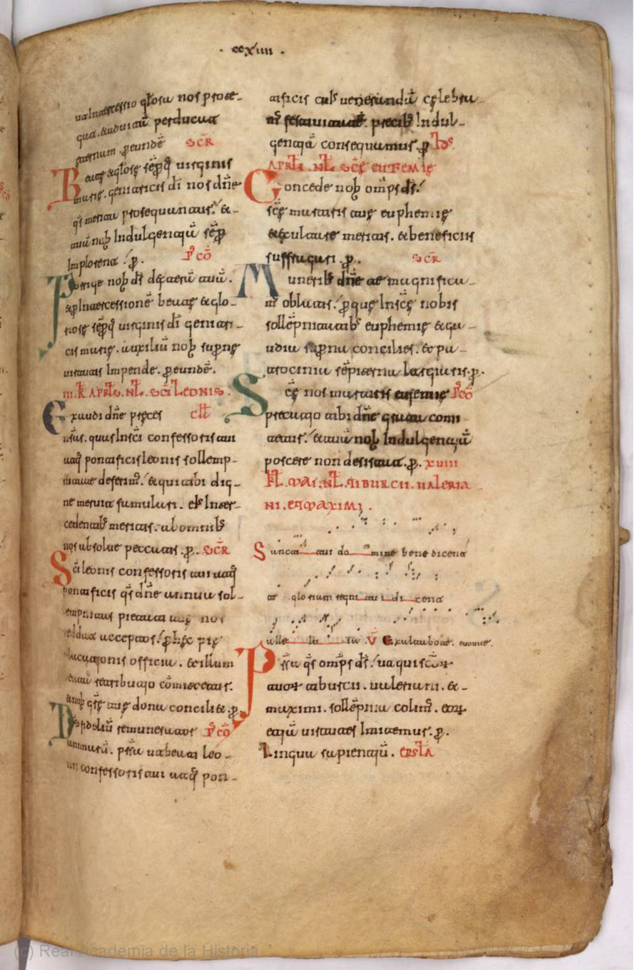 Missale Romanum from 1225 scan 517