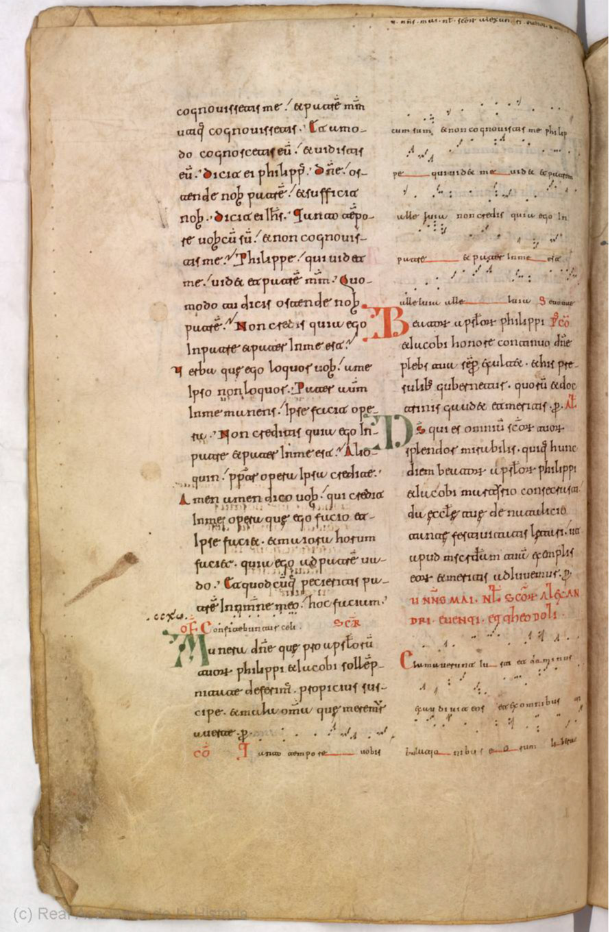 Missale Romanum from 1225 scan 522