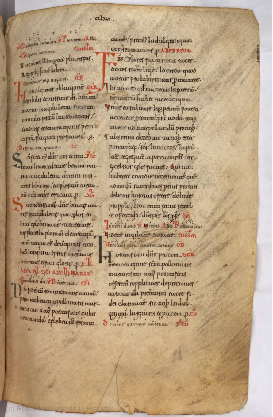 Missale Romanum from 1225 scan 561