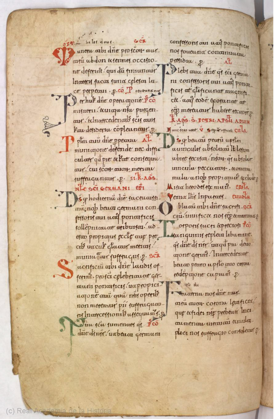 Missale Romanum from 1225 scan 566
