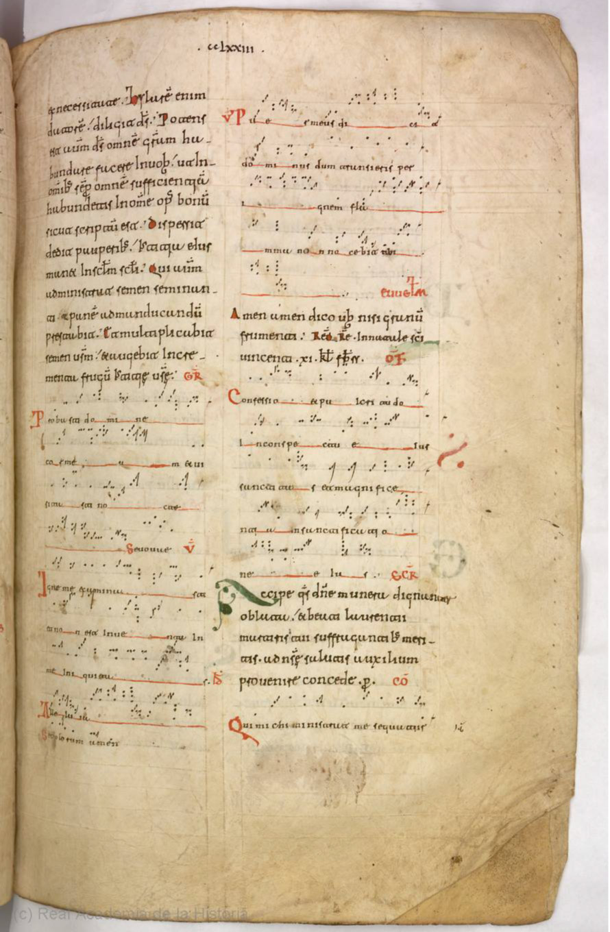 Missale Romanum from 1225 scan 575