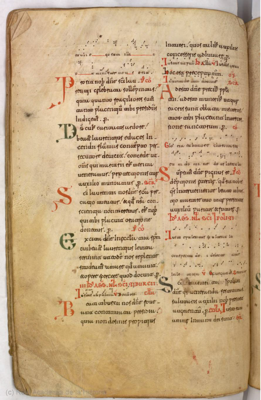 Missale Romanum from 1225 scan 576