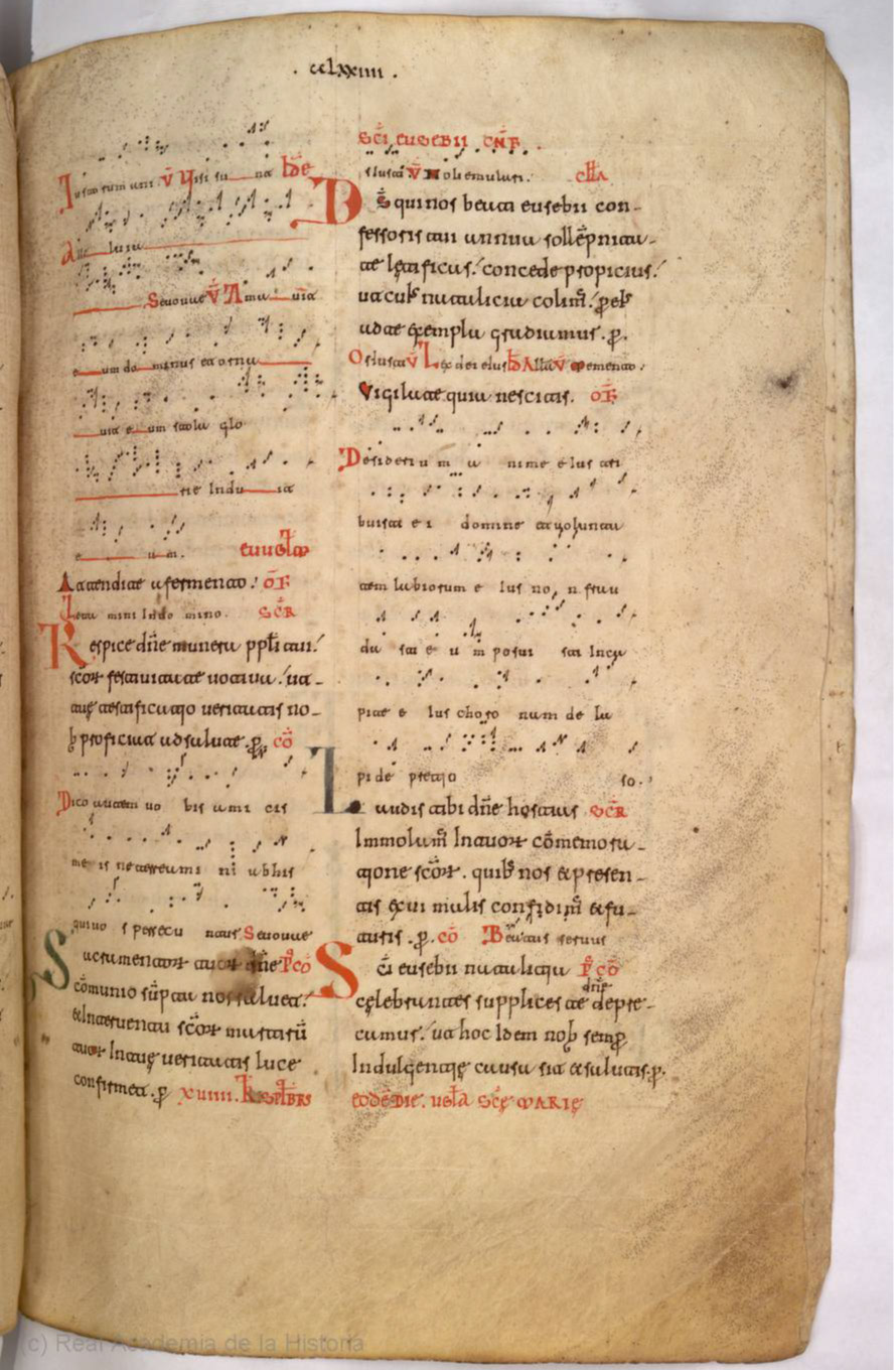 Missale Romanum from 1225 scan 577