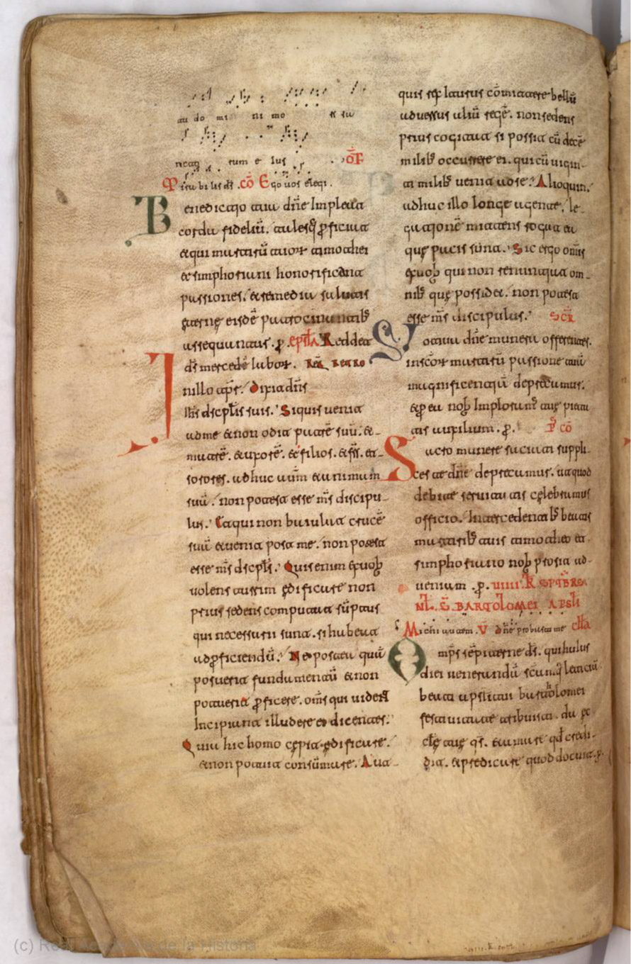 Missale Romanum from 1225 scan 584