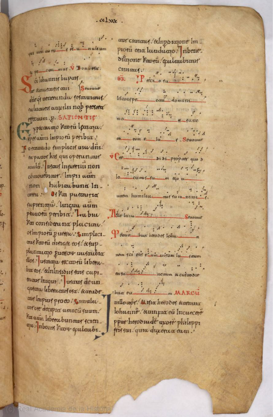 Missale Romanum from 1225 scan 589