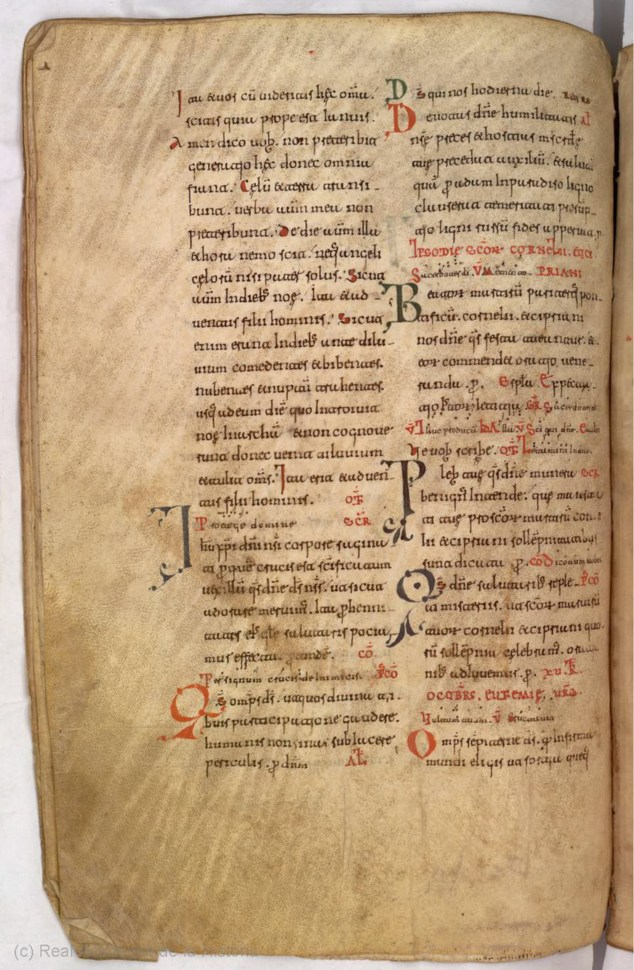 Missale Romanum from 1225 scan 596