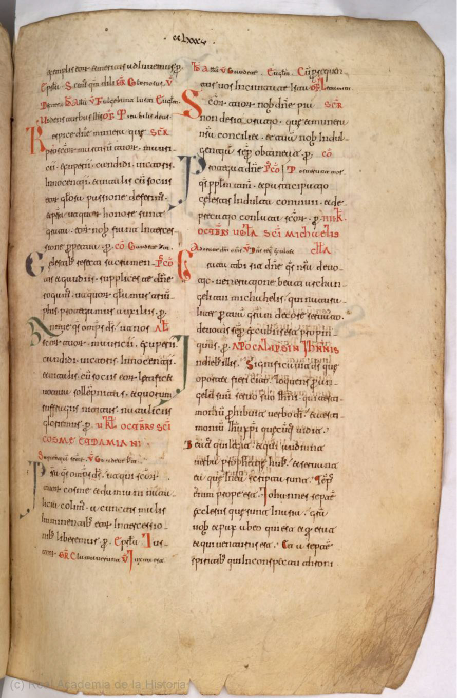 Missale Romanum from 1225 scan 599
