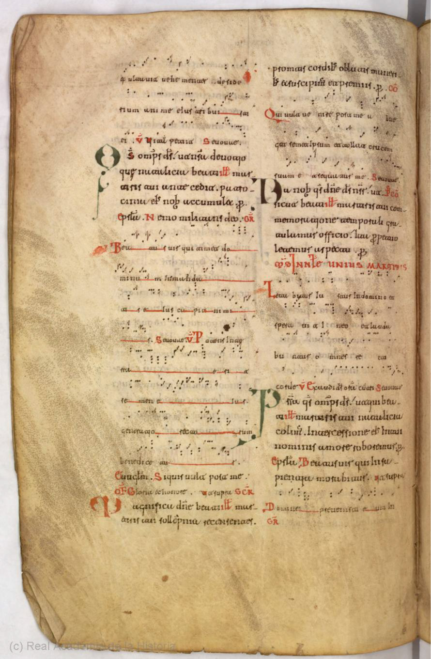 Missale Romanum from 1225 scan 636