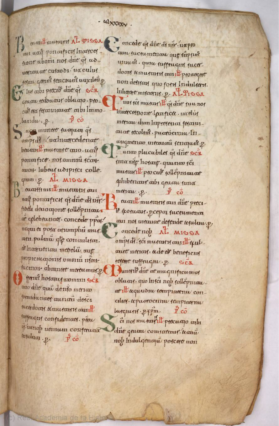 Missale Romanum from 1225 scan 639