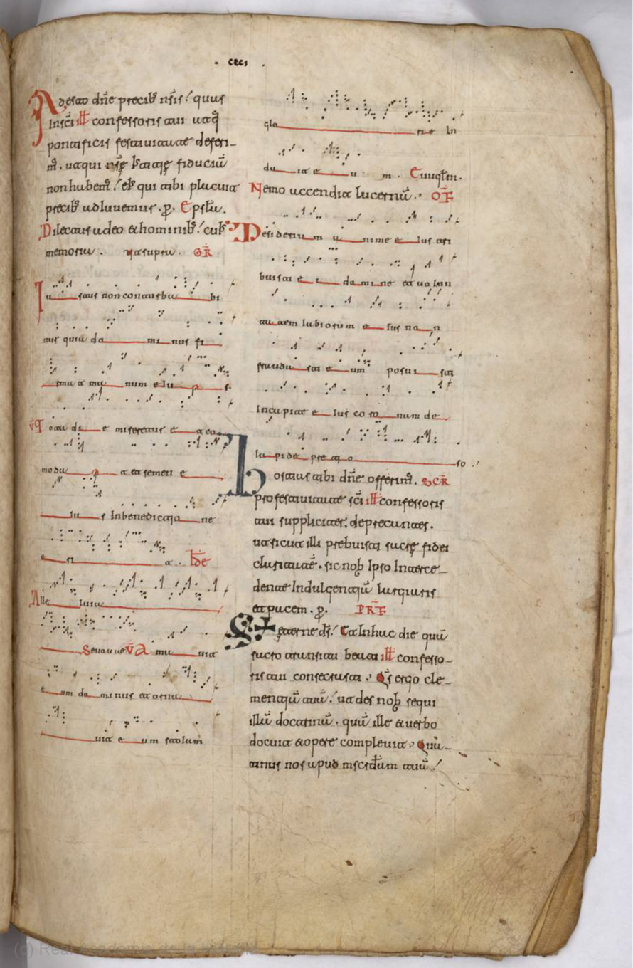 Missale Romanum from 1225 scan 651