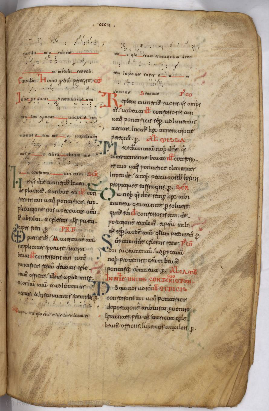 Missale Romanum from 1225 scan 653