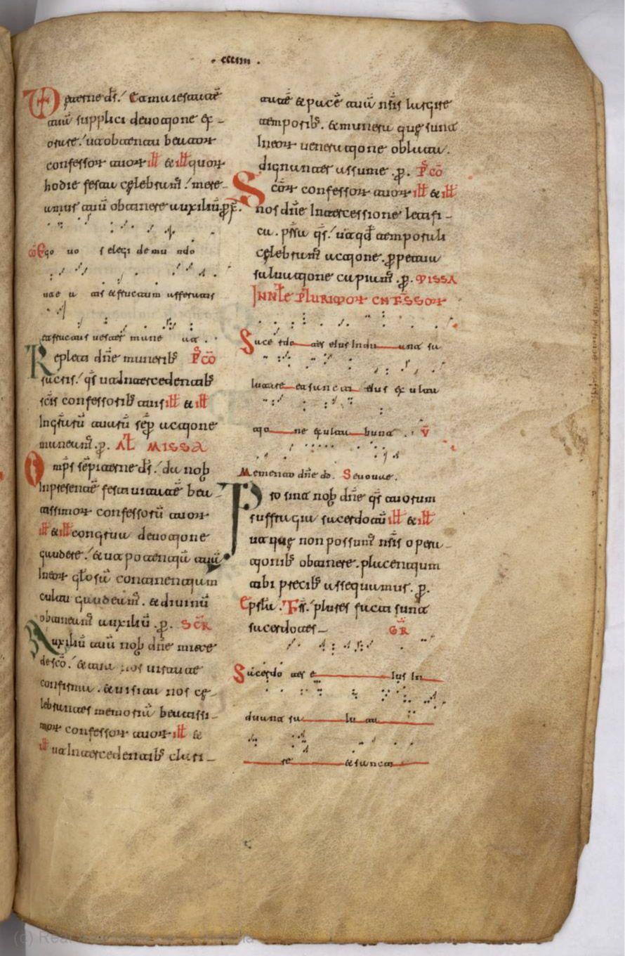 Missale Romanum from 1225 scan 657