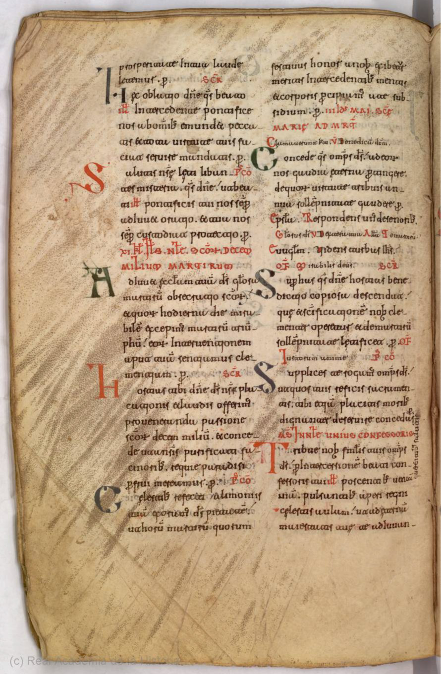 Missale Romanum from 1225 scan 668