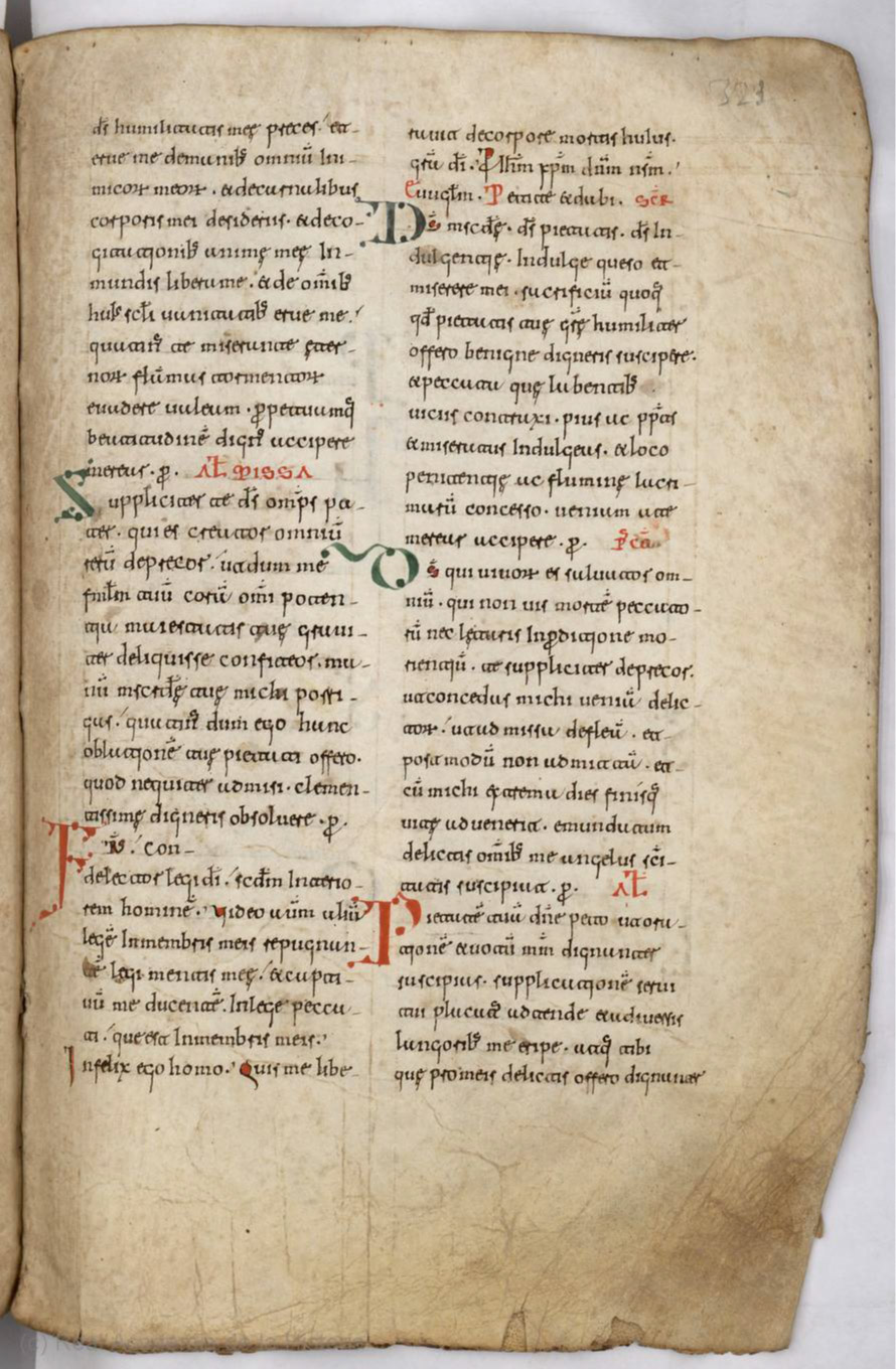Missale Romanum from 1225 scan 695