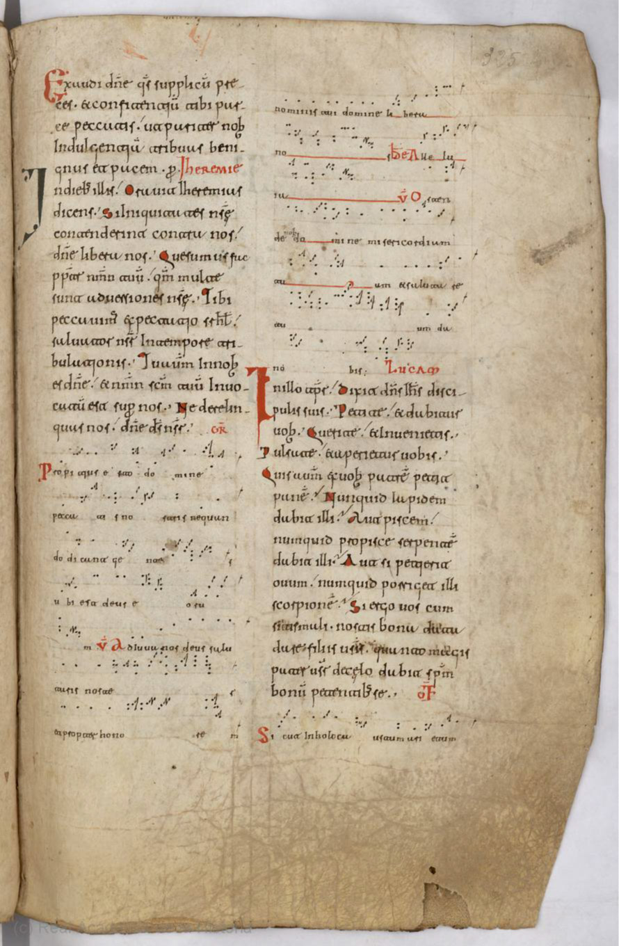Missale Romanum from 1225 scan 699