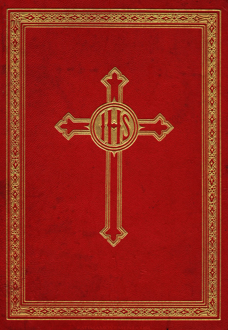 Missale Romanum from 1962 in color scan 0001
