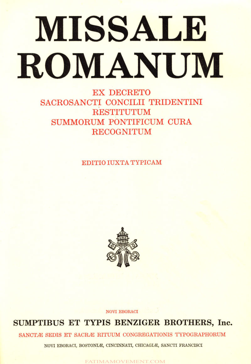 Missale Romanum from 1962 in color scan 0012