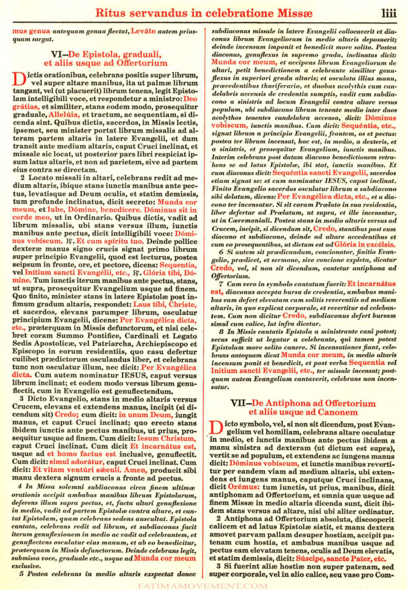 Missale Romanum from 1962 in color scan 0062