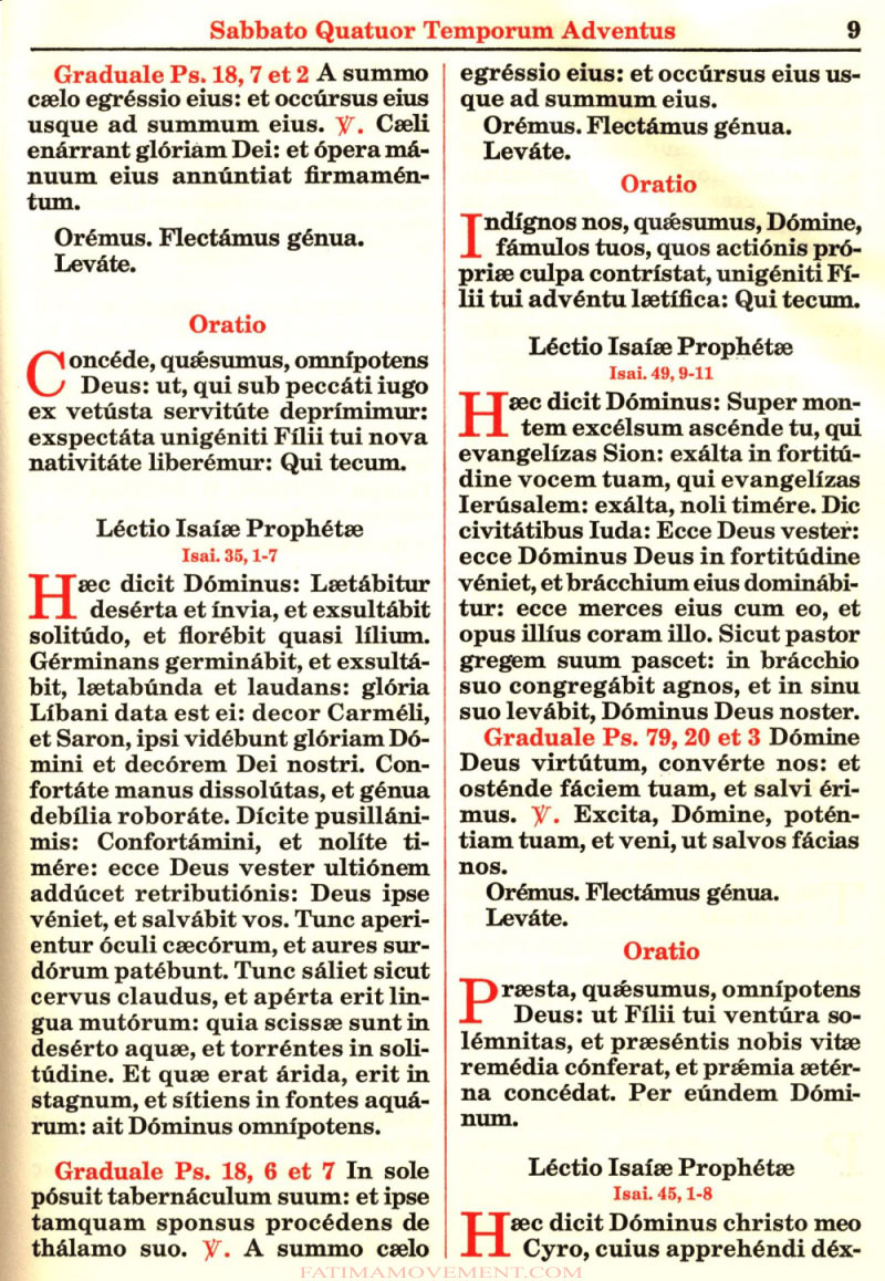 Missale Romanum from 1962 in color scan 0090
