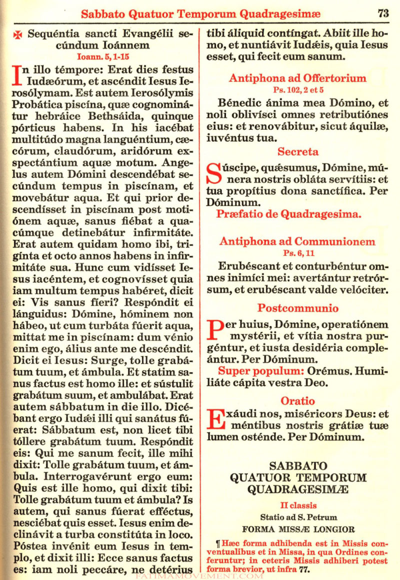 Missale Romanum from 1962 in color scan 0153