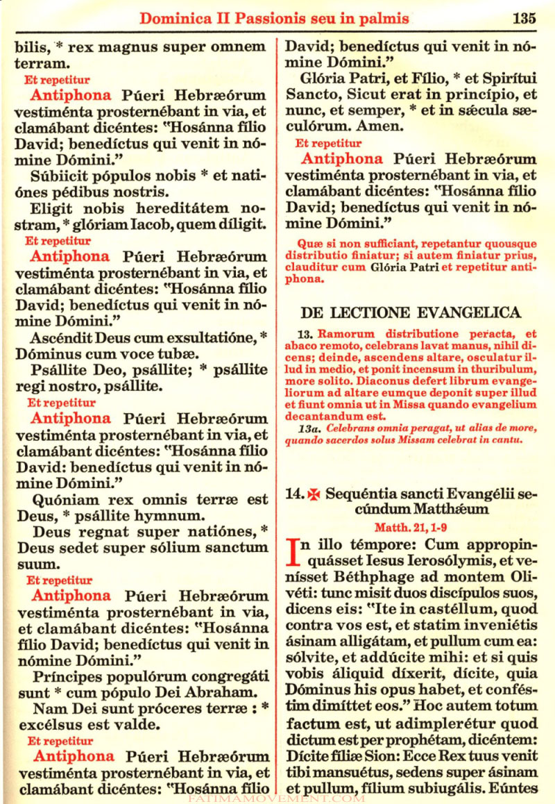 Missale Romanum from 1962 in color scan 0212