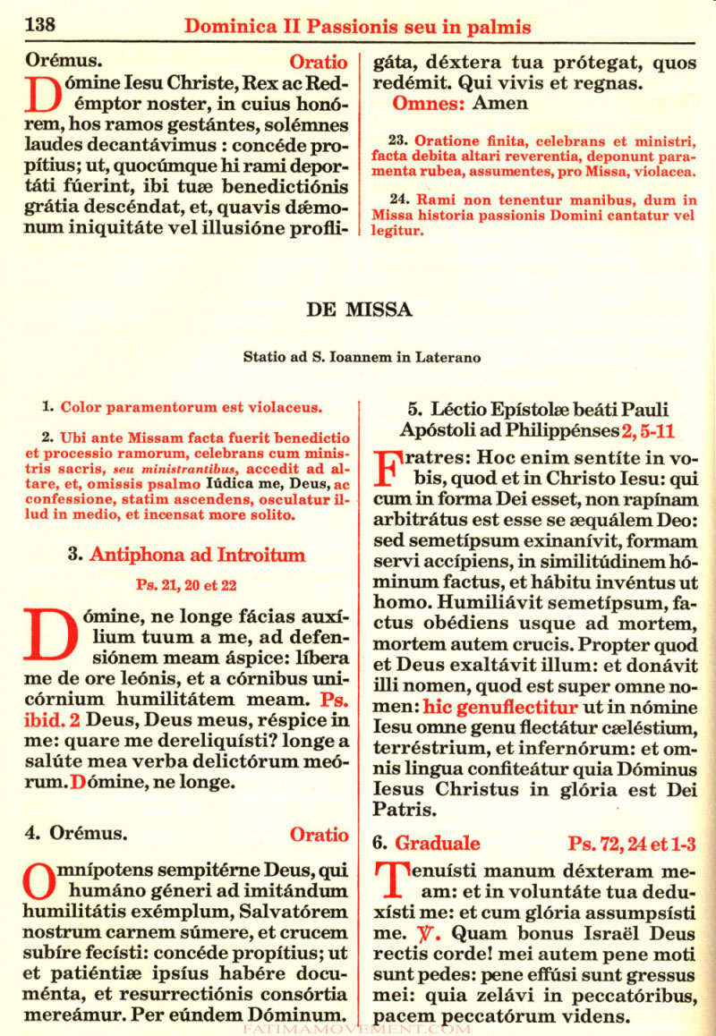 Missale Romanum from 1962 in color scan 0215