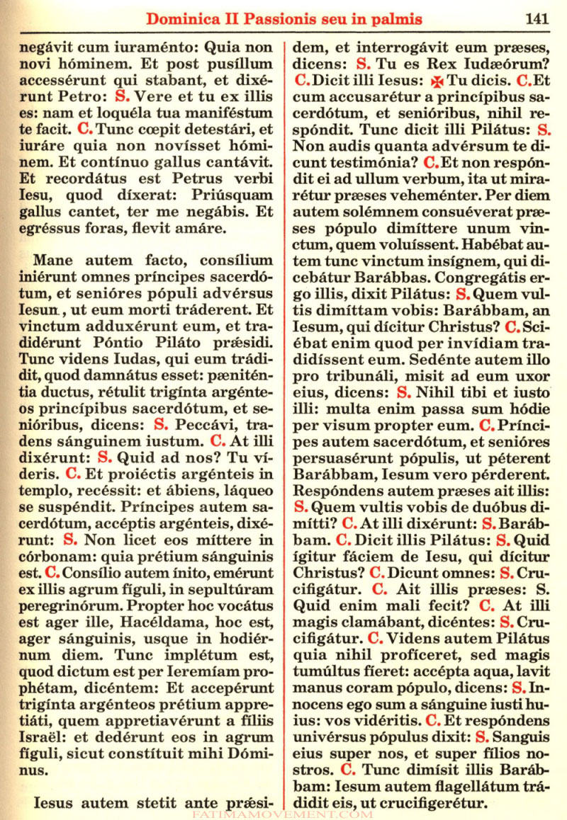 Missale Romanum from 1962 in color scan 0218