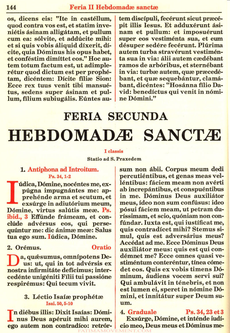 Missale Romanum from 1962 in color scan 0221