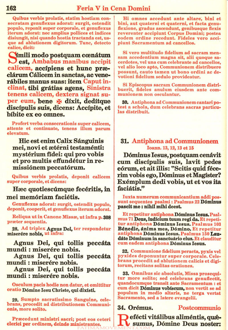 Missale Romanum from 1962 in color scan 0238