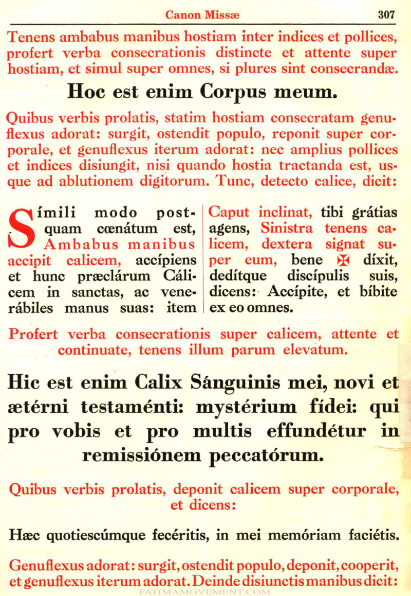 Missale Romanum from 1962 in color scan 0384