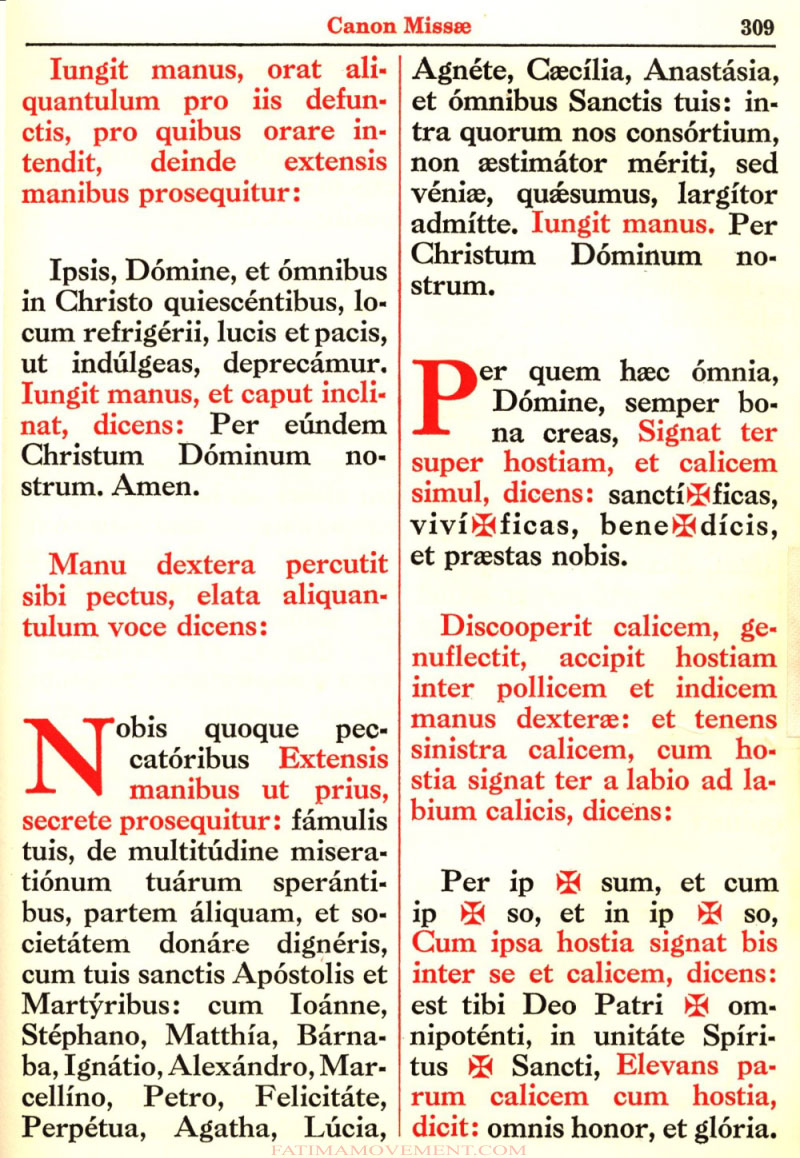 Missale Romanum from 1962 in color scan 0386