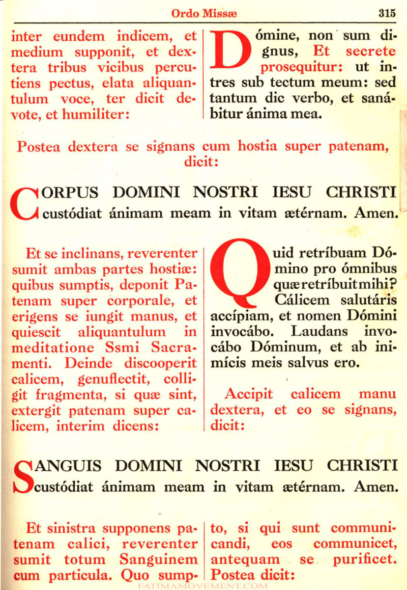 Missale Romanum from 1962 in color scan 0392