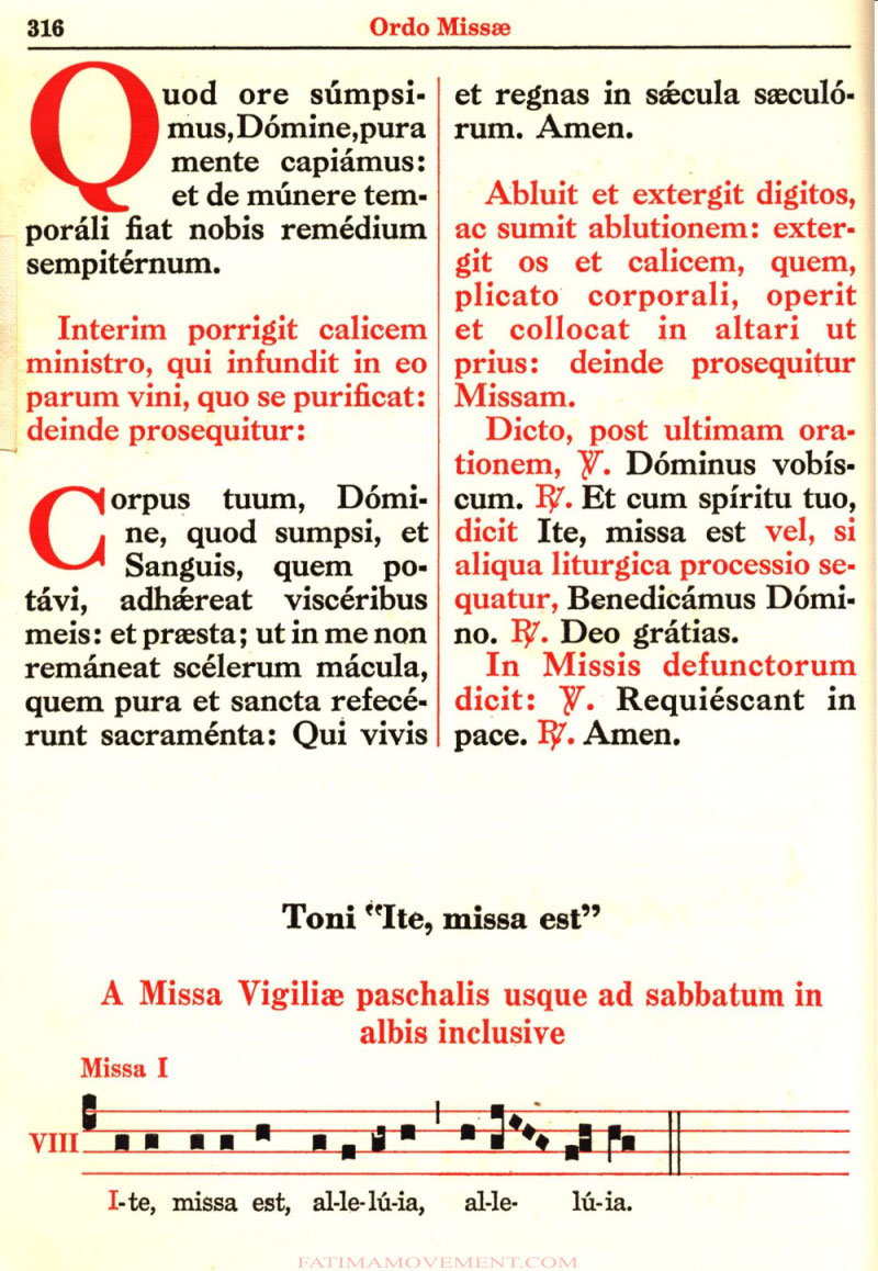 Missale Romanum from 1962 in color scan 0393