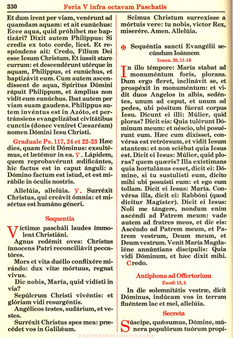 Missale Romanum from 1962 in color scan 0407
