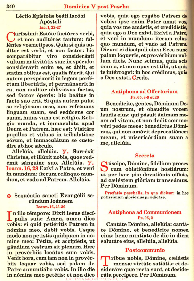 Missale Romanum from 1962 in color scan 0417