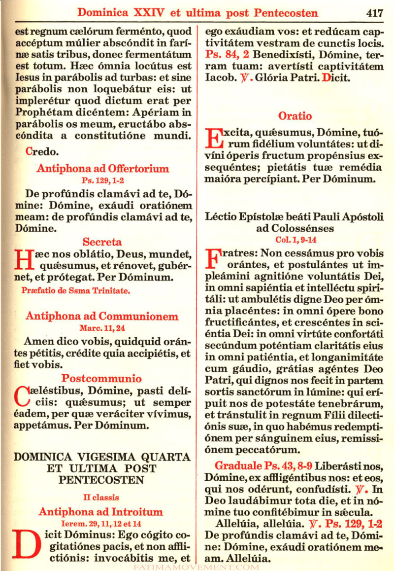 Missale Romanum from 1962 in color scan 0494