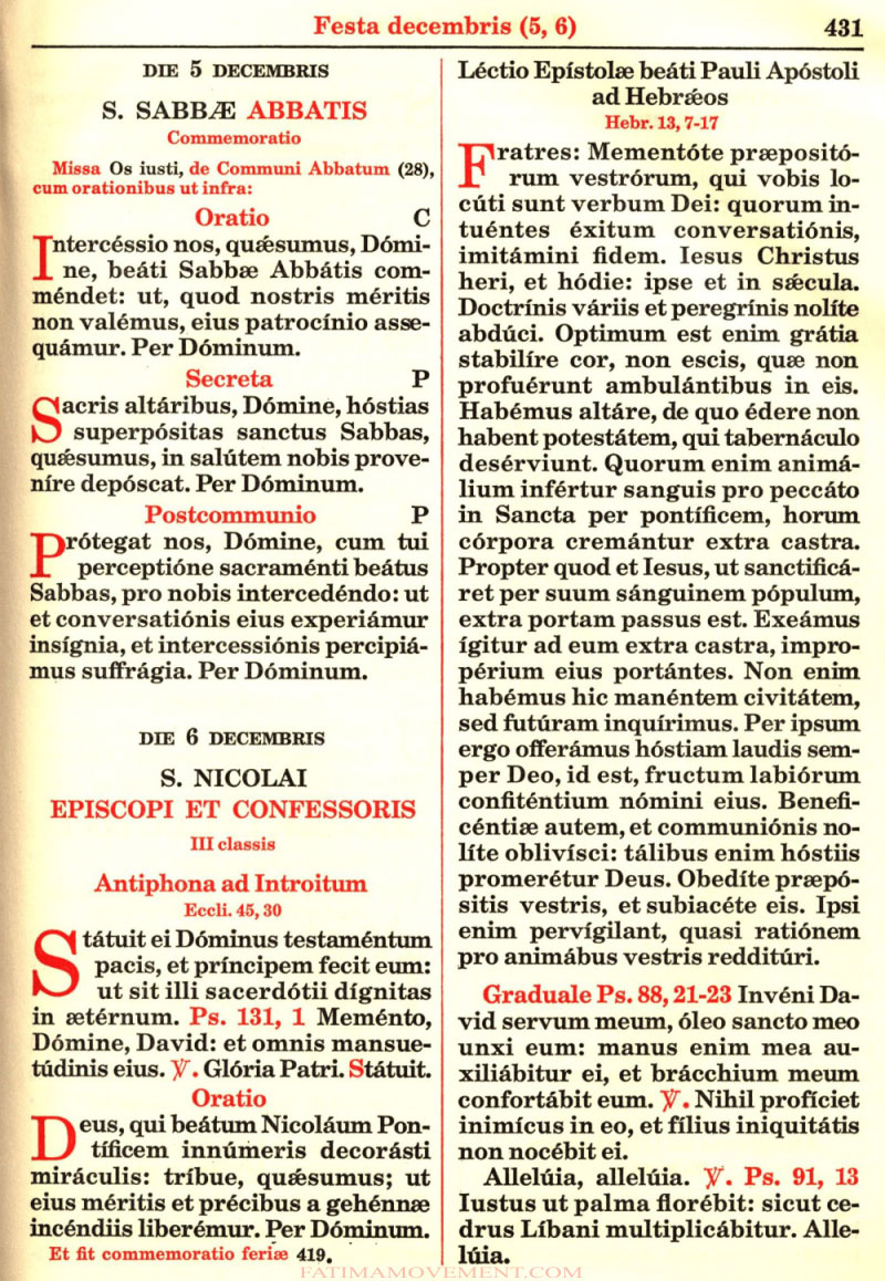 Missale Romanum from 1962 in color scan 0508